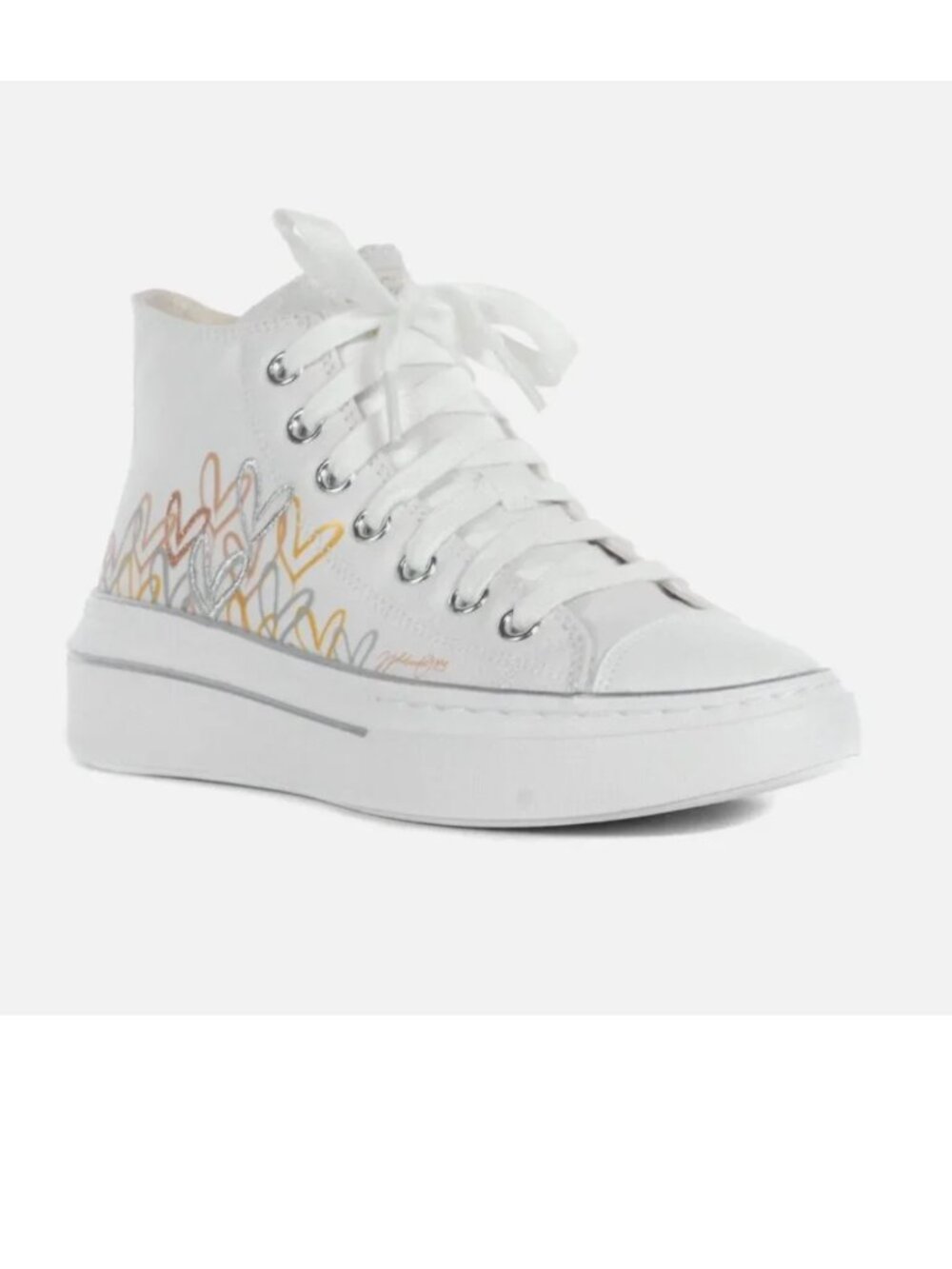 NEW Skechers x James Goldcrown Women's Cordova Classic - Chic Love White Sneaker